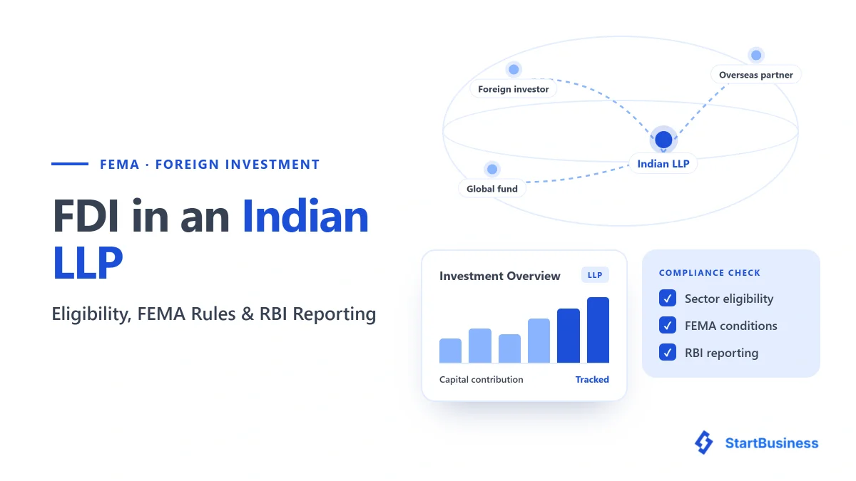 FDI in an Indian LLP: Eligibility, Conditions and Reporting Requirements